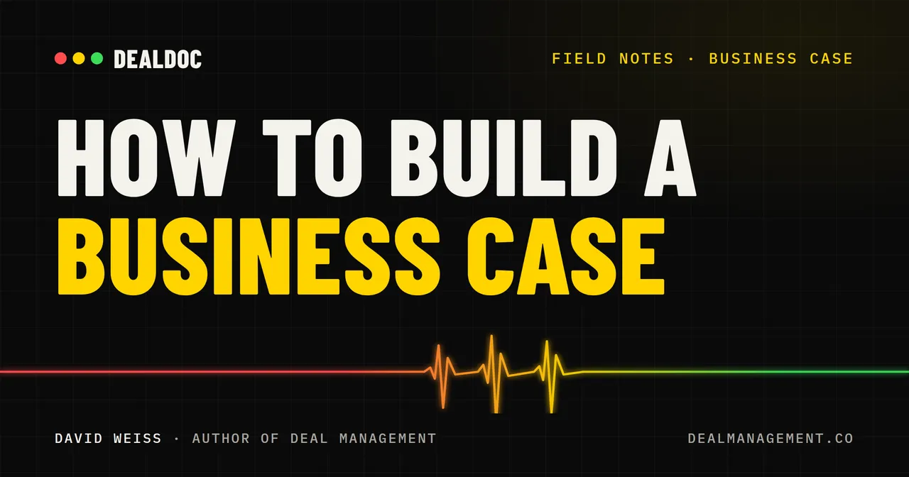 How to Build a Business Case