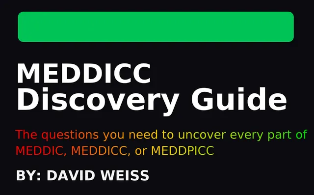 MEDDPICC Discovery Guide preview
