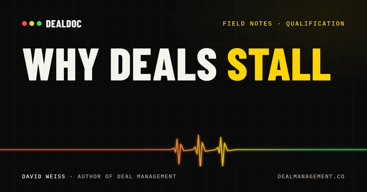 Why Deals Stall